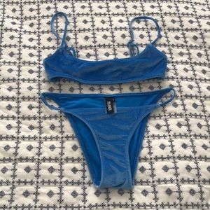 TRIANGL velvet swimsuit set